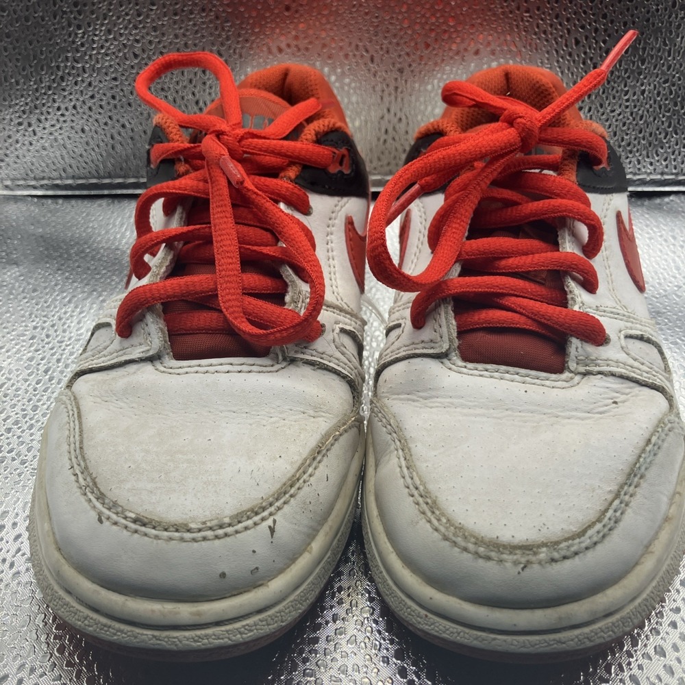 Nike Full Force Low GS White/Black/Mystic Red Size 1